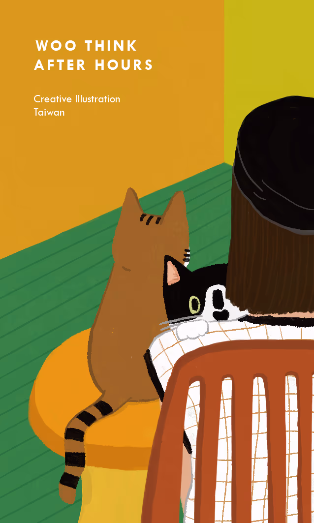 WOO THINK AFTER HOURS 聯絡卡